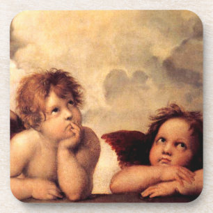 RAPHAEL-Engel Sistine Madonna Untersetzer
