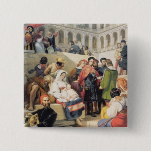 RAPHAEL im Vatikan, 1832 (Öl auf Leinwand) Button