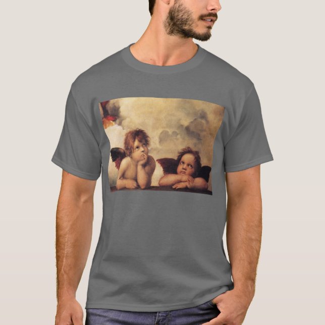 RAPHAEL-Kunstwerk-Malerei T-Shirt (Vorderseite)