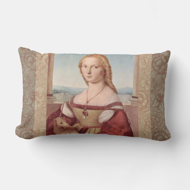 Raphael Lady and Unicorn Classic Lendenkissen (Vorderseite)