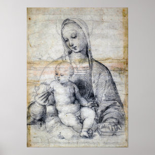 Raphael - Madonna des Granatapfels 1504 Poster