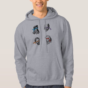 RAPHAEL Michelagelo Ninja LEONARDO-Donatello Hoodie