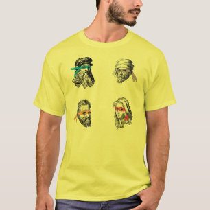 RAPHAEL Michelagelo Ninja LEONARDO-Donatello T-Shirt