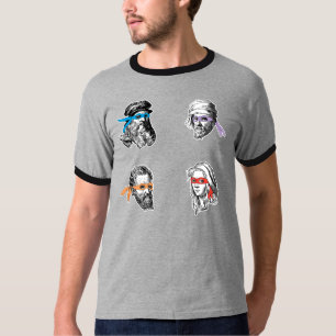 RAPHAEL Michelagelo Ninja LEONARDO-Donatello T-Shirt