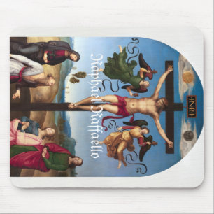 Raphael Raffaello die Mond-Kreuzigung Jesus Mousepad