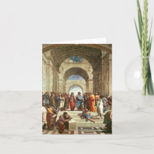 Raphael - Schule von Athen Karte