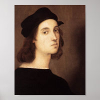 Raphael Selbstportrait Canvas Print