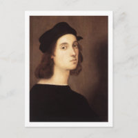 Raphael-Selbstportrait-Postkarte