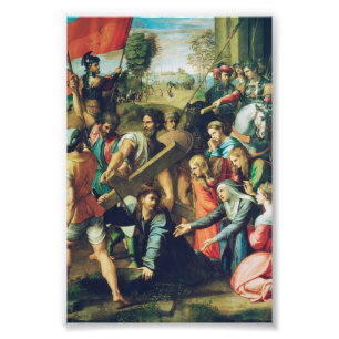 Raphael Spasimo Christ fällt unter dem Kreuz Kunst Fotodruck