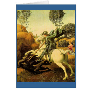 RAPHAEL "St George und der Drache" (circa 1505)