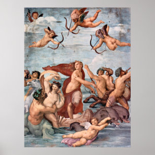 RAPHAEL - Triumph von Galatea 1512 Poster