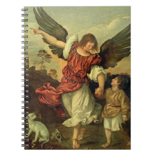 RAPHAEL und Tobias, 1507-8 (Öl auf Platte) Notizblock