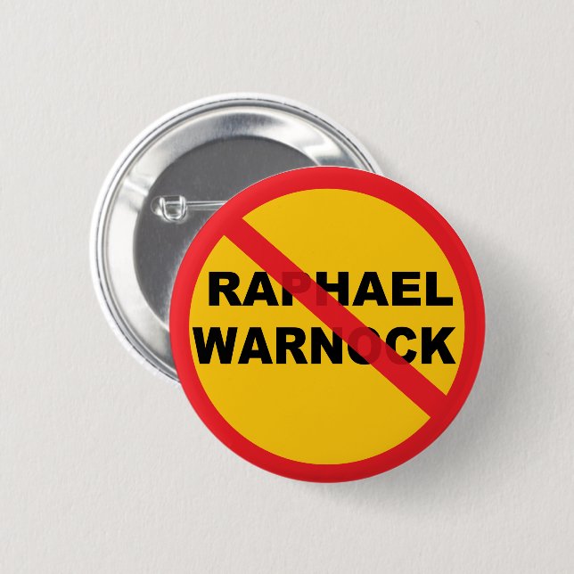 Raphael Warnock Danger Button (Vorne & Hinten)