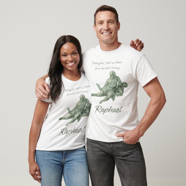 Raphael Zeichnend T - Shirt (Unisex)