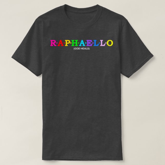 Raphaello Gott heilt  1 T-Shirt (Design vorne)