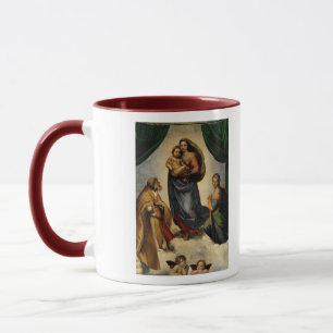 Raphael's Classic "Sistine Madonna" (ca. 1513) Tasse