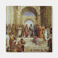 Raphaels Detail "Die Schule von Athen" um 1511