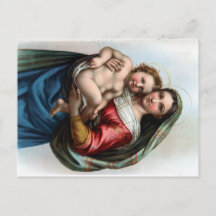 Raphael's Madonna Postcard