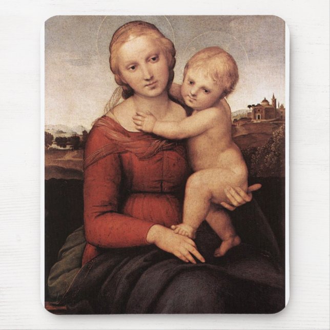 Raphaels schöne Madonna Mousepad (Vorne)