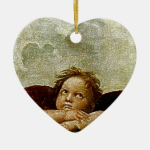 Raphaels "Sistina-Madonna" Detail (circa 1513) Keramikornament
