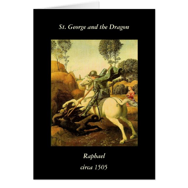 Raphael's "St. George and the Dragon" (ca. 1505) (Vorne)