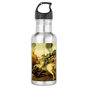 Raphael's "St. George and the Dragon" (ca. 1505) Edelstahlflasche