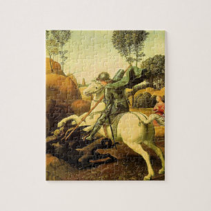 Raphael's "St. George and the Dragon" (ca. 1505) Puzzle