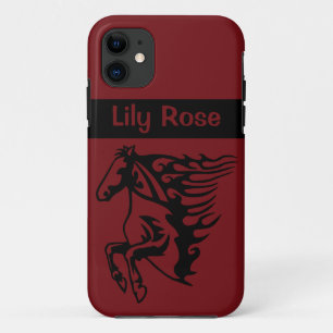 Rapid Red Pony Horse Bronco Case-Mate iPhone Hülle