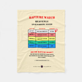 Rapid Watch - Warnstufen Fleecedecke