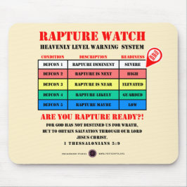 Rapid Watch - Warnstufen Mousepad