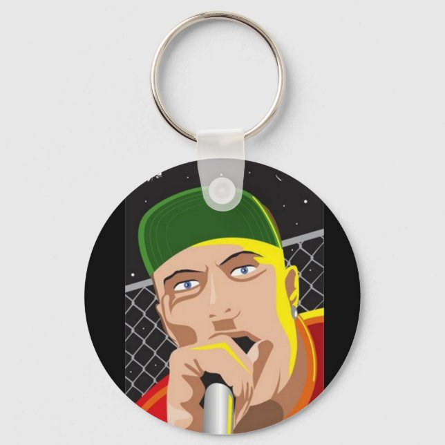 Rapper Schlüsselanhänger (Vorderseite)