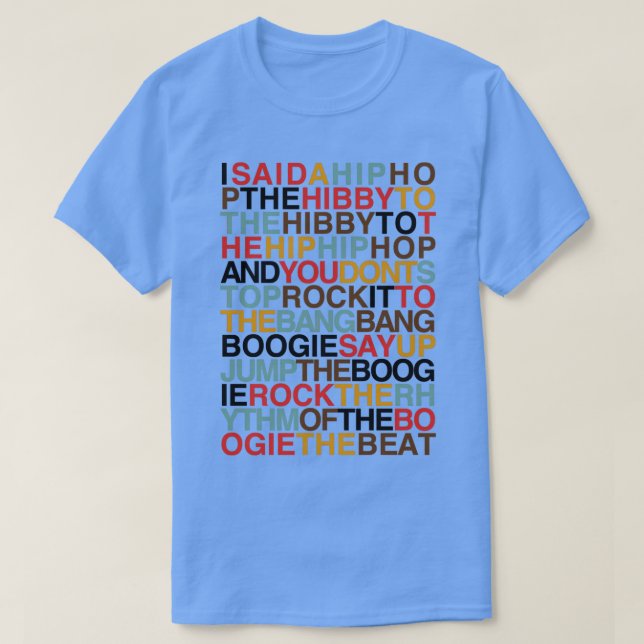 Rapperx27s Delight Sugarhill GangTShirt T-Shirt (Design vorne)