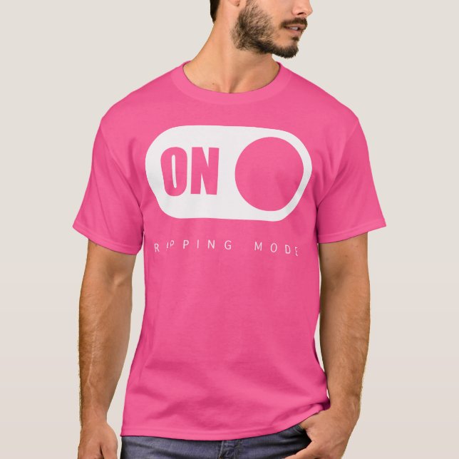 Rapping Mode Rapper Hip Hop Rap T-Shirt (Vorderseite)