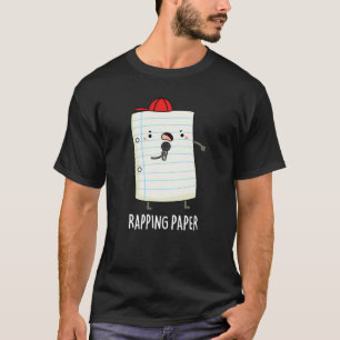 Rapping Papier Funny Wrapping Paper Puff Dark BG T-Shirt