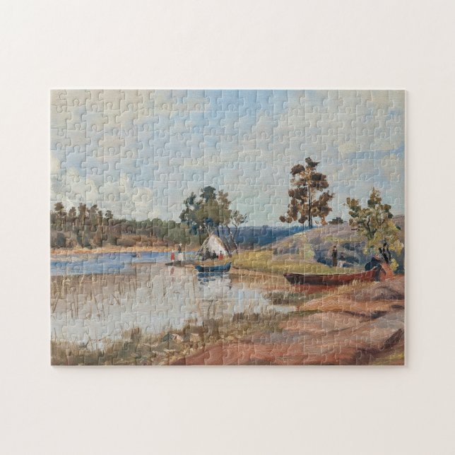 Rapp's "Sunday Trip"-Kunstpuzzle Puzzle (Horizontal)