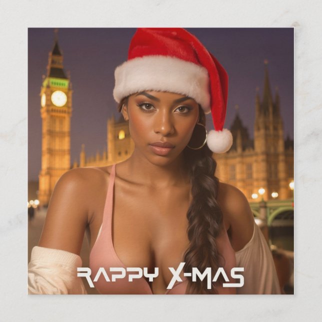 RAPPY WEIHNACHTEN EINLADUNG (Vorderseite)