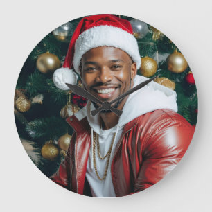 RAPPY WEIHNACHTEN GROßE WANDUHR