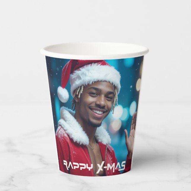 RAPPY WEIHNACHTEN PAPPBECHER (Vorderseite)