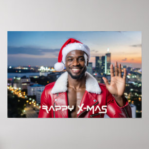 RAPPY WEIHNACHTEN POSTER