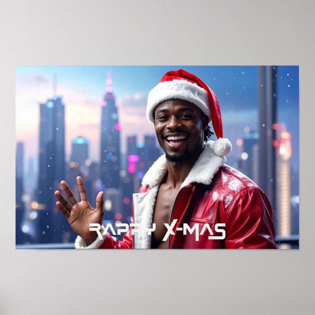 RAPPY WEIHNACHTEN POSTER (Vorne)