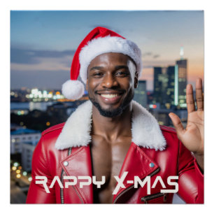 RAPPY WEIHNACHTEN POSTER