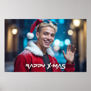 RAPPY WEIHNACHTEN POSTER
