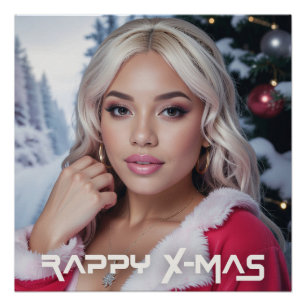 RAPPY WEIHNACHTEN POSTER