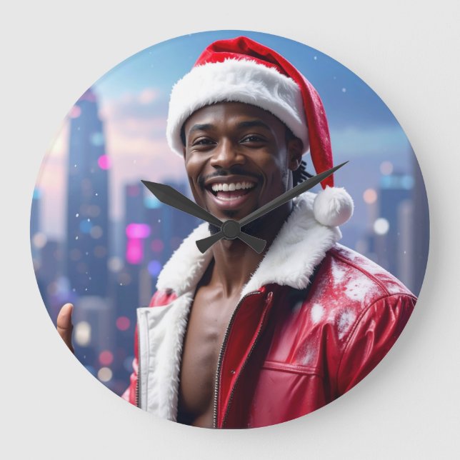 RAPPY X-MAS GROßE WANDUHR (Vorderseite)