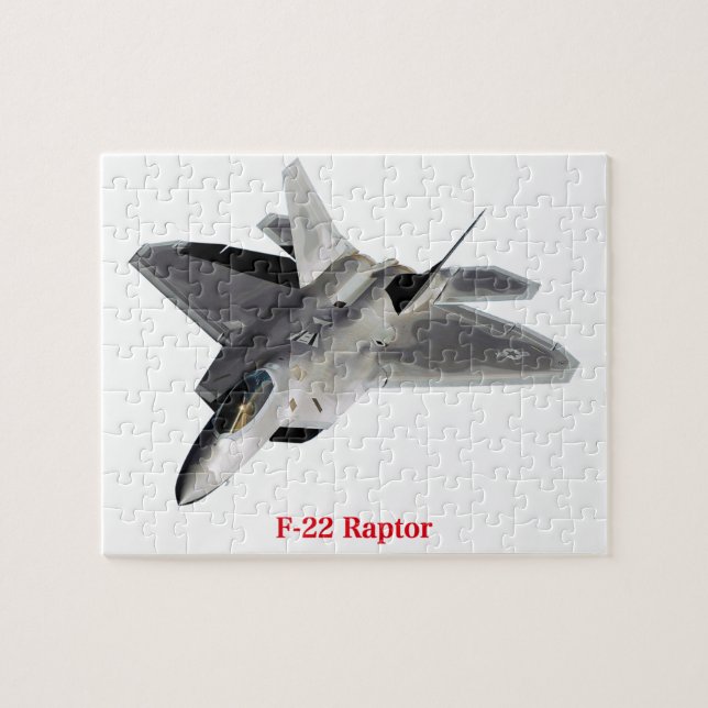 Raptor F-22 Puzzle (Horizontal)