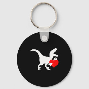Raptor Liebe Valentinstag Geschenk Dino Raptor Her Schlüsselanhänger