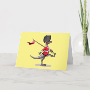 Raptor verkleidete sich als britische Garde. Karte