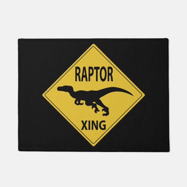 Raptor Xing Fußmatte (Vorderseite)
