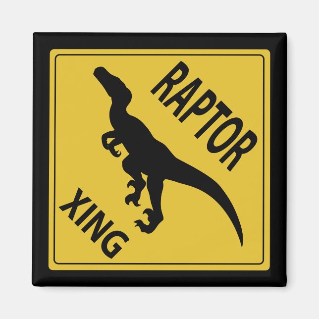 Raptor Xing Magnet (Vorne)