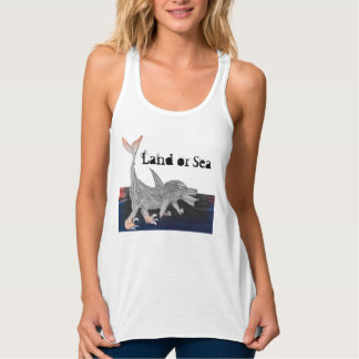 Raptorolphin: Land oder Meer Tank Top